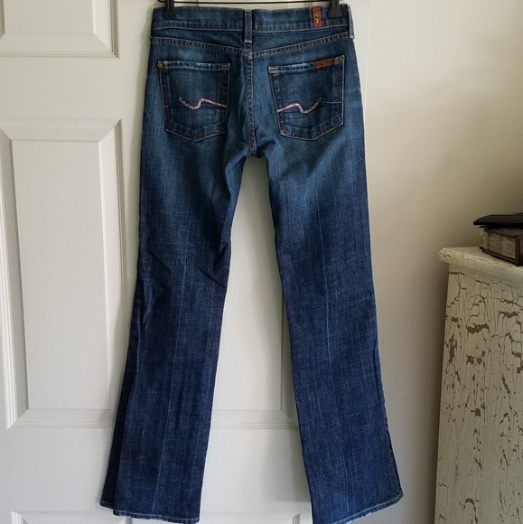 7 For All Mankind 25 actual 27.5x30.75 Excellent! - Picture 3 of 5